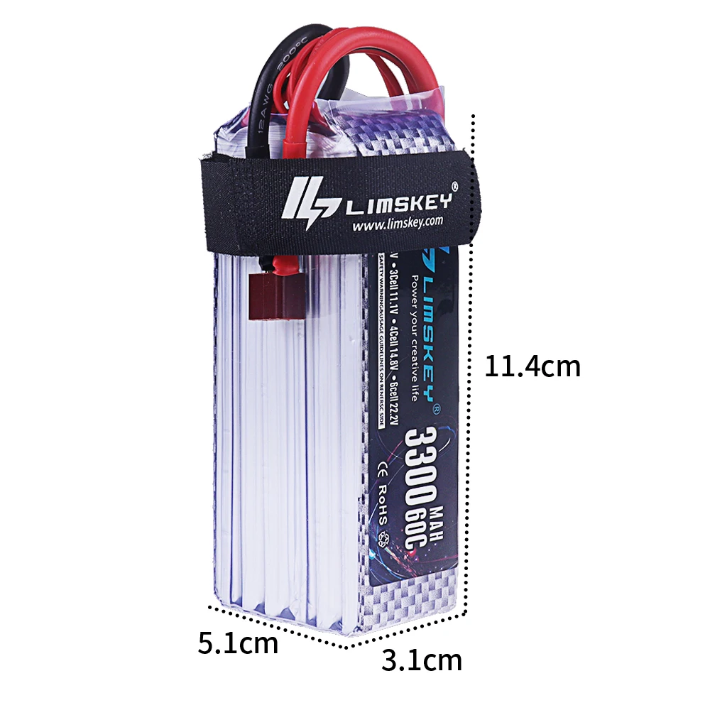Batteria Lipo NUOVA 3300mAh 22 - Drone Battery 6S recensione e prezzo